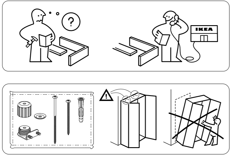 Instruktioner från IKEA